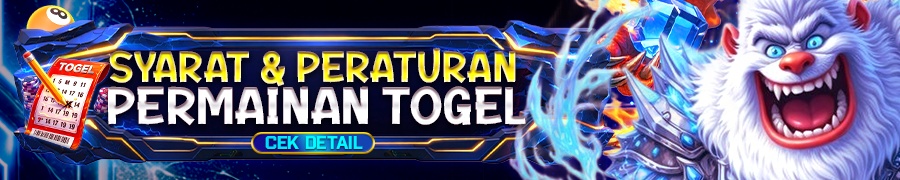 SYARAT & PERATURAN PERMAINAN TOGEL